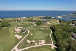 NGLA 16th Green Aerial